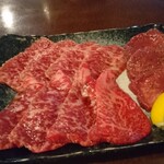 Aji No Kiwami - 村上牛大盛りセットの肉