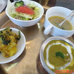 カトマンドゥカリー PUJA - スリヤランチ　900円