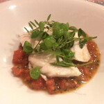 restaurant Noël - ヒラメのコンフィ。絶品！