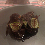 restaurant Noël - 蝦夷鹿の内腿のグリエ。