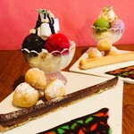 カフェシャララ - パフェ