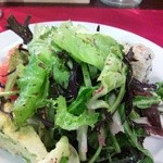 アクア・サンタ - (2012.03)　ランチのサラダ（自家菜園から）