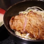 きんちゃん - 味噌豚丼(ロース肉)