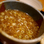 味処 むさし野 - つけそば（つけ汁）