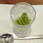 御影 ジュエンヌ - 青じそとレモンのグラニテ