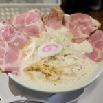 鶏そば 啜る - 鶏そばチャーシュー増し
