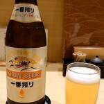 あつた蓬莱軒 - 瓶ルービーは1番搾り