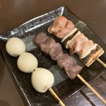 炭火焼鳥 バードヒル - うずら、はつえんがわ、ねぎま