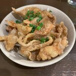 炭火焼鳥 バードヒル - 鳥皮ポン酢