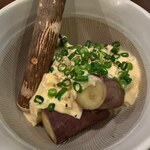 炭火焼鳥 バードヒル - ポテトサラダ（サツマイモ！）