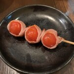 炭火焼鳥 バードヒル - ベーコン＆トマト