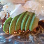 本むら庵 - ランチメニューのアボガドサラダ