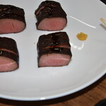 スタミナ苑 - ハツのたたき