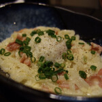 こうじや - カルボナーラうどん