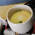 Sushidokoro Hotaru - セットの茶碗蒸しです。