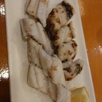 かぐら坂 新富寿司 - 穴子白焼き