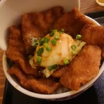 串だおれ - バラカツ丼　なかなか