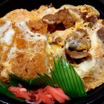 ほっともっと - 牛とじロースかつ丼(390円税込)