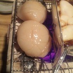 鯛めし 銀家 - でっかいホタテ