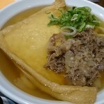 空飛ぶうどん やまぶき家 - 肉きつねうどん