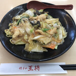 餃子の王将 - 鶏のうま煮あんかけそば＝６９３円 税込
※２月限定メニュー