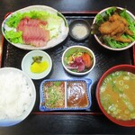 中京 - 鯉のからあげ定食 1,273円（税別）　　　　　2020.02.21