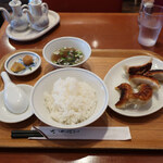 四川飯店 - 餃子　ライス