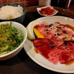 焼肉 オリオン - 「焼肉定食（1,500円）」