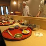 てんぷら 深町 - 店内