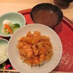 てんぷら 深町 - 天丼セット