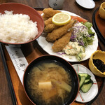 喜久 - わかさぎフライ定食 2/2