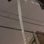CAFE&BAR STAND SHARAKU - つららが育ってました　これも冬の小樽の風景です