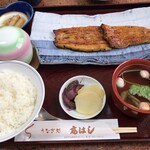 うなぎ処 高はし - 梅・うなぎ定食(上)