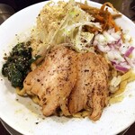 金町製麺 - 煮干油そば