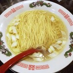 金町製麺 - 鯛と浅利の塩かけそば