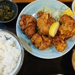 やきとり鳥一 - 唐揚げ定食