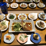 あかざ - メイン・赤魚のお煮付け。