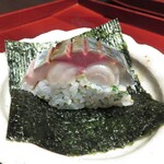 日本料理 きた川 - 鯖手巻き寿司