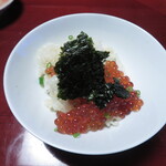 日本料理 きた川 - 蟹ご飯に鱒の子