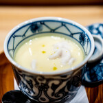 Sushi Juubee - 真鱈の白子の茶碗蒸し
