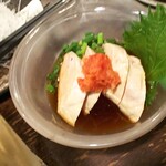 金町製麺 - あん肝ポン酢