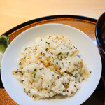 天風楽・ブランド松葉蟹 松屋町 青天 - 甘鯛のご飯