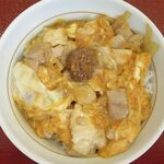 なか卯 - 名古屋コーチンの親子丼のアップ