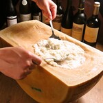 Parmigiano Reggiano cheese risotto set