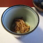 すき焼割烹 日山 - 小鉢の中身