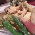 いを庵 - 春野菜の天麩羅