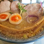 麺屋 幸 - チャーシュー塩そば＋煮卵