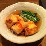 Futayono Tsuki - 京菜とキツネのカリカリ (薄味おでん)