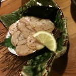 旬菜料理　楽 - ほたて焼き。