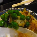 慶楽 - やっちまったな！伽哩牛肉飯と蝦仁四季豆を「もうぞ食い」の絵